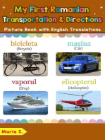 My First Romanian Transportation & Directions Picture Book with English Translations: Teach & Learn Basic Romanian words for Children, #14