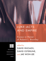 Luke-Acts and Empire: Essays in Honor of Robert L. Brawley