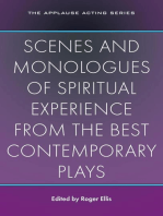 Scenes and Monologues of Spiritual Experience from the Best Contemporary Plays