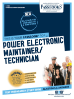 Power Electronic Maintainer/Technician: Passbooks Study Guide