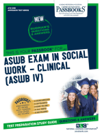 ASWB EXAMINATION IN SOCIAL WORK – CLINICAL (ASWB/IV): Passbooks Study Guide