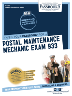 Postal Maintenance Mechanic Exam 933: Passbooks Study Guide