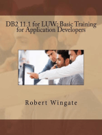 DB2 11.1 for LUW: Basic Training for Application Developers