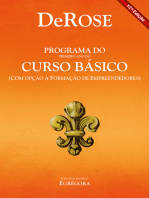 Programa do primeiro ano do curso básico: Com opção à formação de empreendedores