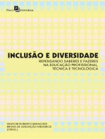 Inclusão e diversidade: Repensando saberes e fazeres na educação profissional, técnica e tecnológica