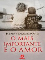 O mais importante é o Amor