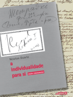 A individualidade para si: Contribuição a uma teoria histórico-crítica da formação do indivíduo