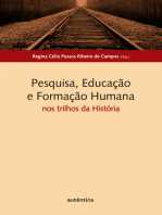 Pesquisa, Educação e Formação Humana: nos trilhos da História