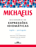 Dicionário de expressões idiomáticas: inglês-português