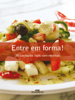 Entre em forma: 30 cardápios light com receitas