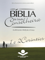 Bíblia de Estudo Conselheira – 1 e 2Coríntios: Acolhimento • Reflexão • Graça