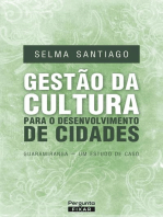 Gestão da cultura para o desenvolvimento de cidades