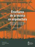 Enseñanza de la técnica en arquitectura: Reflexión pedagógica en torno a los métodos para la formación tecnológica en arquitectura y el diseño de estrategias didácticas para su mejoramiento