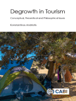 Degrowth in Tourism: Conceptual, Theoretical and Philosophical Issues