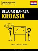 Belajar Bahasa Kroasia - Cepat / Mudah / Efisien: 2000 Kosakata Penting