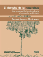 El derecho de la naturaleza: Una aproximación interdisciplinaria a los estudios ambientales