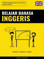 Belajar Bahasa Inggeris - Pantas / Mudah / Cekap: 2000 Perbendaharaan Kata Utama