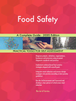 Food Safety A Complete Guide - 2020 Edition