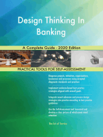 Design Thinking In Banking A Complete Guide - 2020 Edition