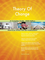 Theory Of Change A Complete Guide - 2020 Edition