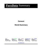 Cement World Summary: Market Values & Financials by Country