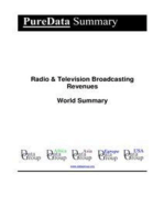 Radio & Television Broadcasting Revenues World Summary: Market Values & Financials by Country