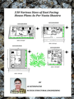 150 Various Sizes of East Facing House Plans As Per Vastu Shastra: First, #1