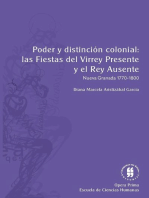 Poder y distinción colonial: las fiestas del virrey presente y el rey ausente