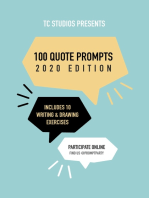 100 Quote Prompts (2020 Edition)