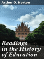 Readings in the History of Education: Mediaeval Universities