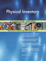 Physical Inventory A Complete Guide - 2020 Edition