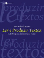 Ler e produzir textos: Metodologias e orientações no ensino