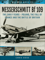 Messerschmitt Bf 109: The Early Years–Poland, the Fall of France and the Battle of Britain