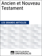 Ancien et Nouveau Testament: Les Grands Articles d'Universalis