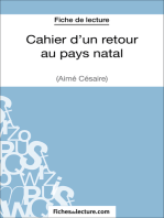 Cahier d'un retour au pays natal d'Aimé Césaire (Fiche de lecture): Analyse complète de l'oeuvre