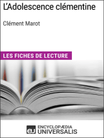 L'Adolescence clémentine de Clément Marot: Les Fiches de lecture d'Universalis