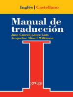 Manual de traducción inglés-castellano