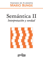 Semántica II: Interpretación y verdad