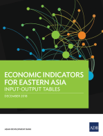 Economic Indicators for Eastern Asia: Input–Output Tables