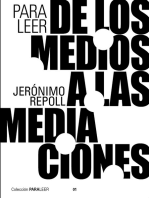 Para leer de los medios a las mediaciones