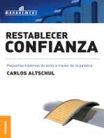 Restablecer confianza: Pequeñas historias de éxito a través de la palabra