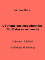 L’éthique des mégadonnées (Big Data) en recherche