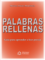 Palabras Rellenas: Guía para aprender a leer poesía