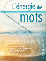 L'energie des mots