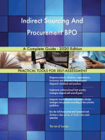 Indirect Sourcing And Procurement BPO A Complete Guide - 2020 Edition