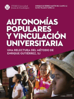 Autonomías populares y vinculación universitaria