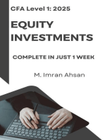 CFA level 1: 2025 Equity Investments: CFA level 1, #2