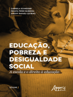 Educação, Pobreza e Desigualdade Social: A Escola e o Direito à Educação