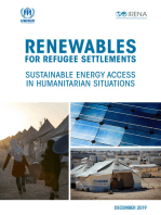 Renewable solutions for refugee settlements