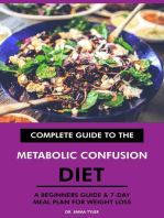 Complete Guide to the Metabolic Confusion Diet: A Beginners Guide & 7-Day Meal Plan for Weight Loss